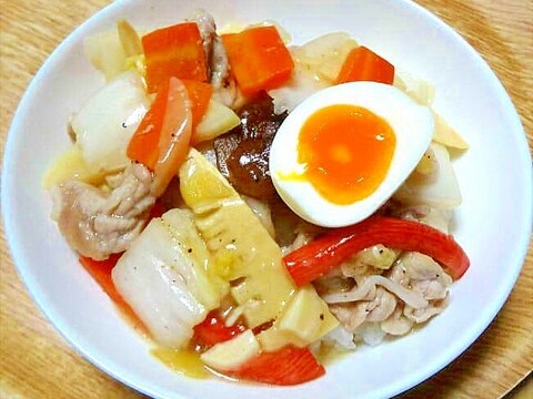 塩味のさっぱり中華丼